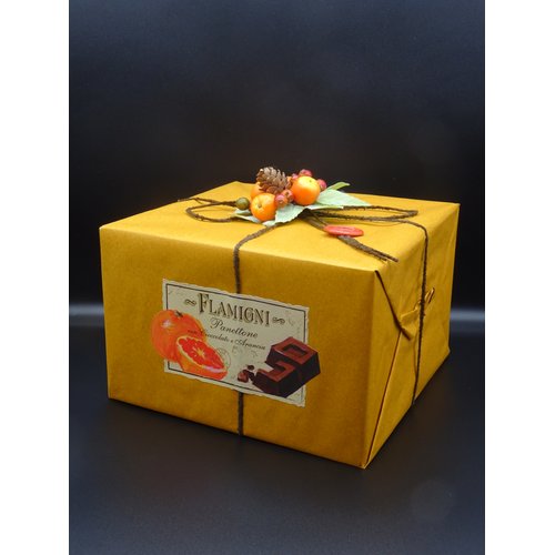 panettone orange chocolat